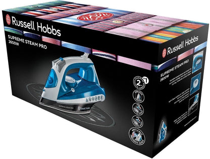 Russell Hobbs - Supreme Steam Pro Iron | Ceramic Blus 2600W