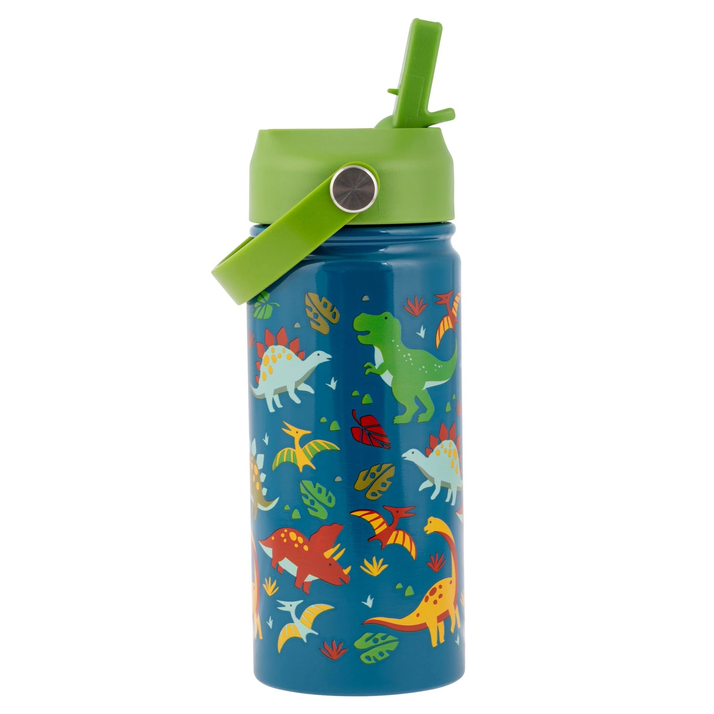 Stephen Joseph - Insulated Stainless Steel Bottle With Handle | 415ml | Dino