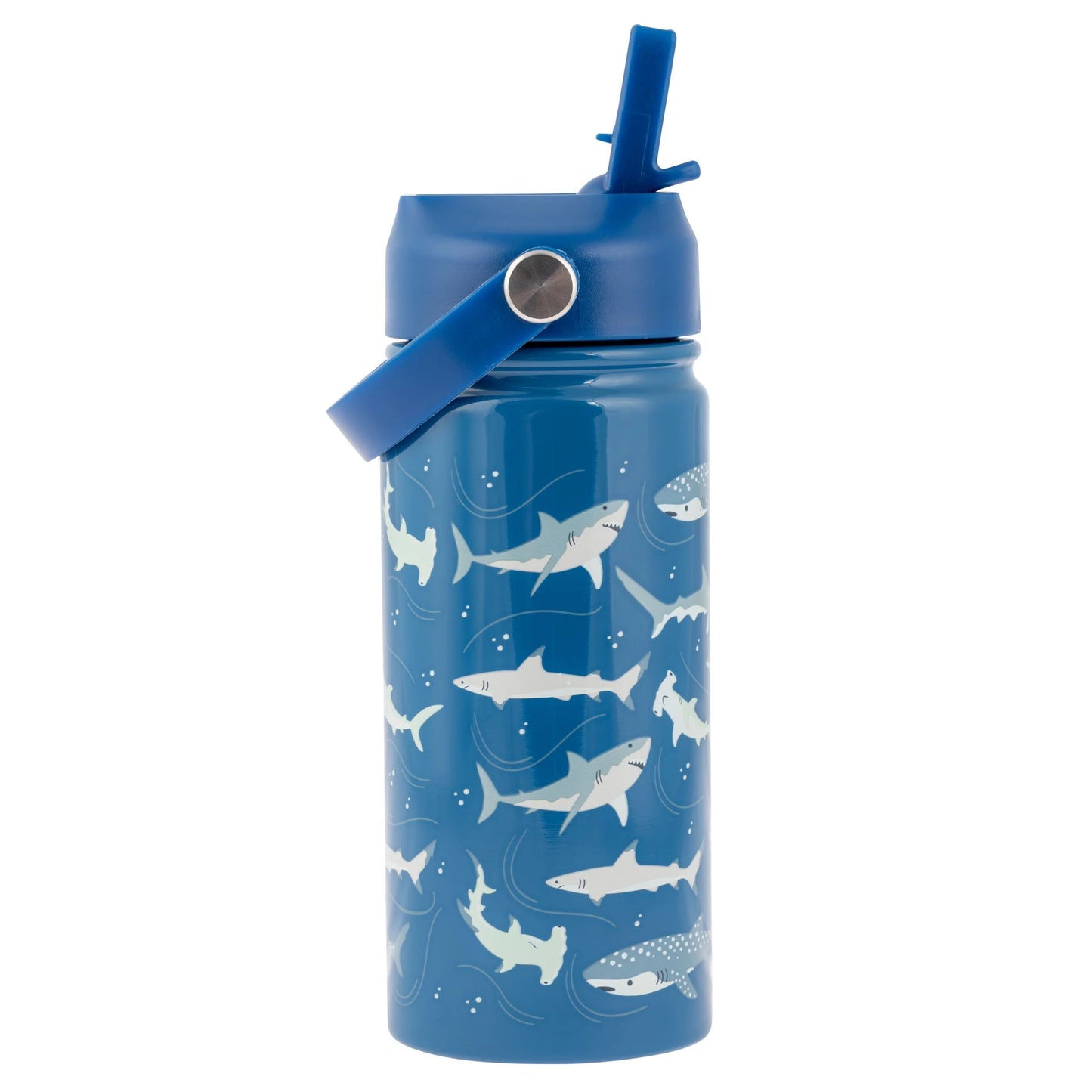 Stephen Joseph - Insulated Stainless Steel Bottle With Handle | 415ml | Shark