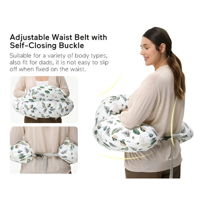 Momcozy - Adjustable Nursing Pillow | Spring Leaves