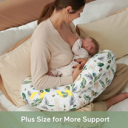 Momcozy - Adjustable Nursing Pillow | Spring Leaves