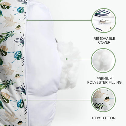 Momcozy - Adjustable Nursing Pillow | Spring Leaves