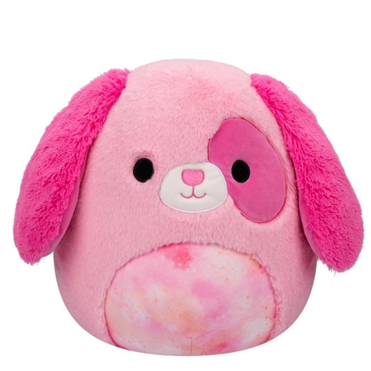 Squishmallows - Medium Plush 12" Fuzzamallows Chasen the Pink Dog