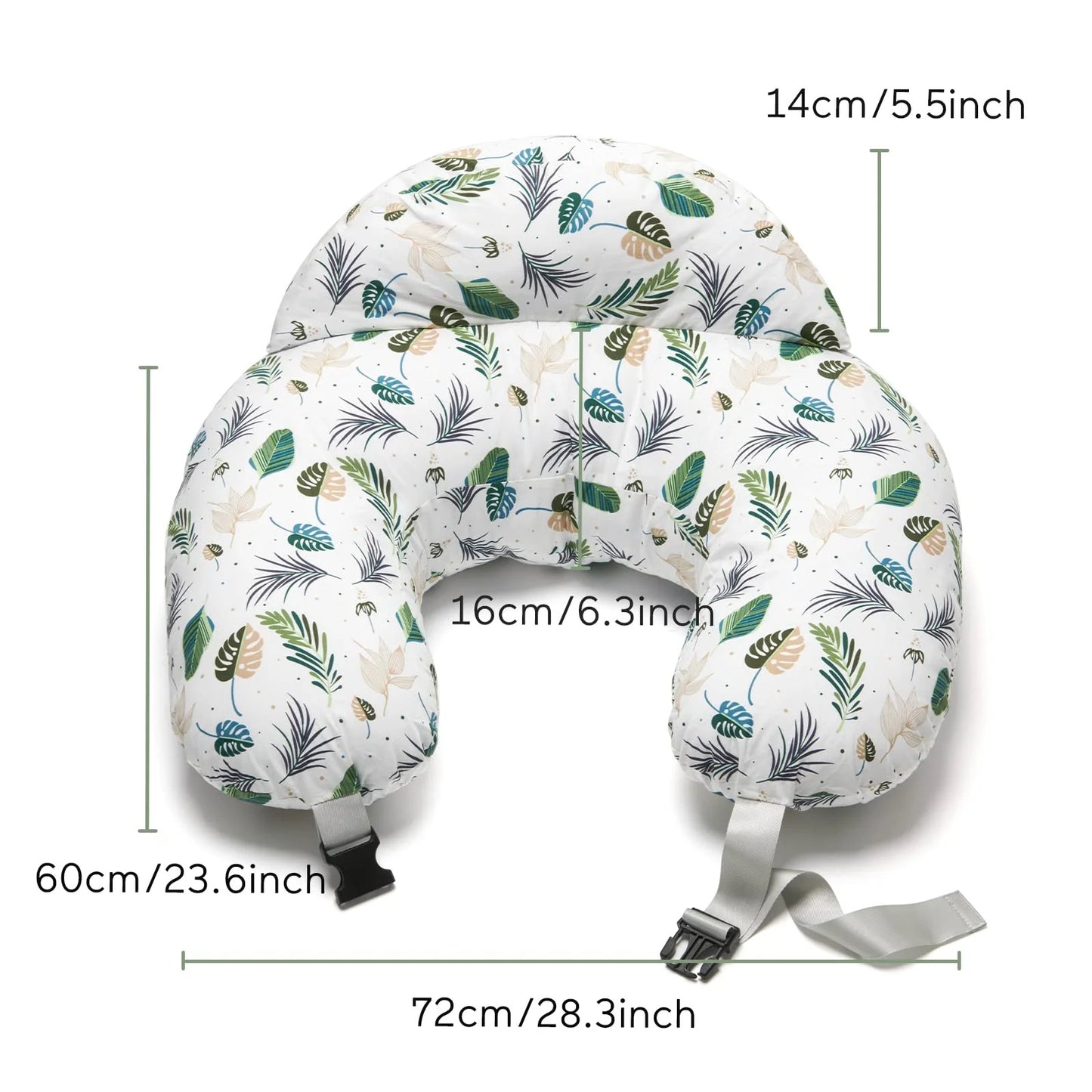 Momcozy - Adjustable Nursing Pillow | Spring Leaves