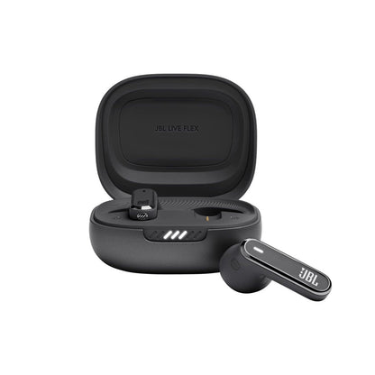 JBL - Live Flex 3 TWS Noise Cancelling Earbuds With Display | Black