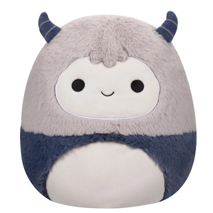 Squishmallows - Medium Plush 12" Fuzzamallows Horace the Grey and Blue Yeti