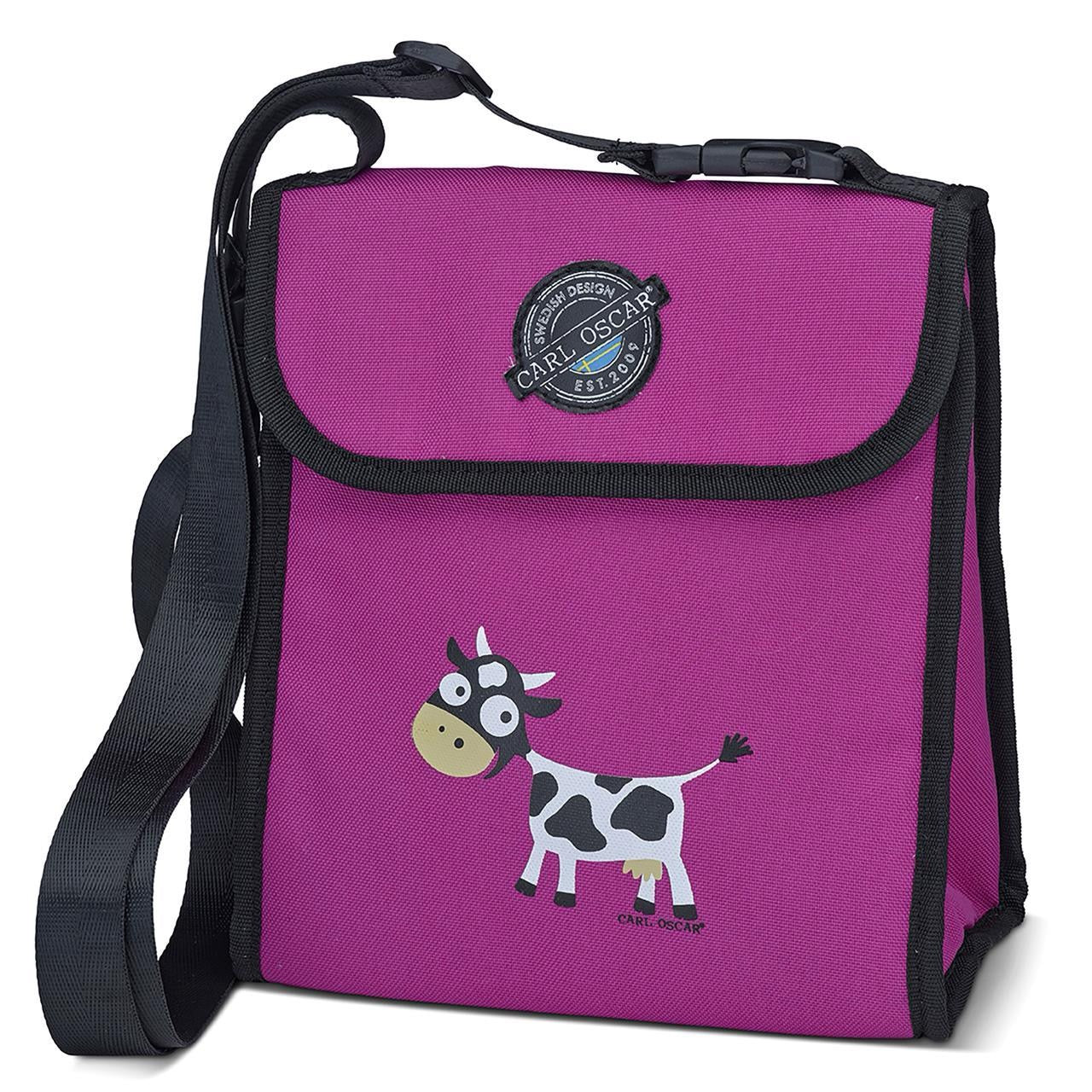 Carl Oscar - Pack n' Snack Cooler Bag 5L | Purple Cow