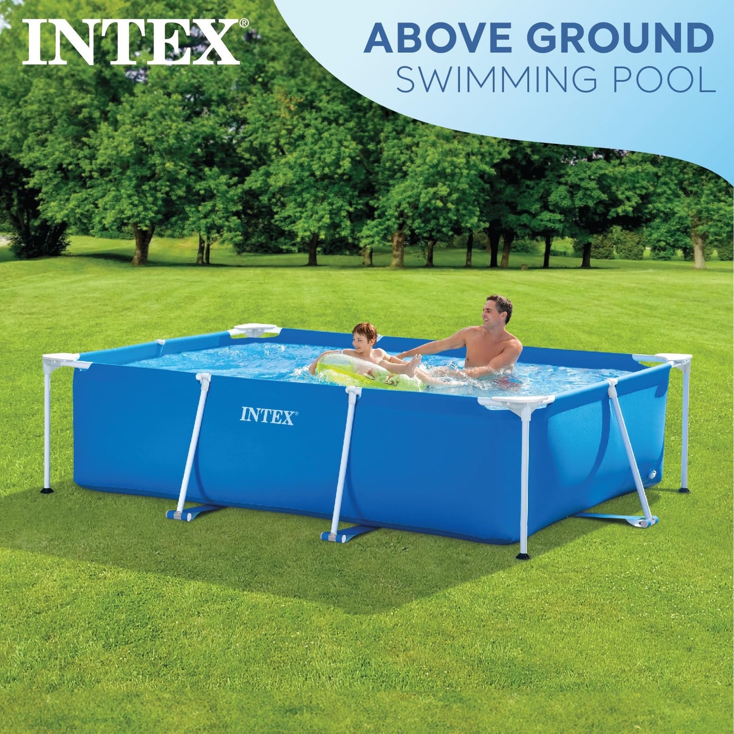 Intex -  Rectangular Frame Pool | 260x160x60cm