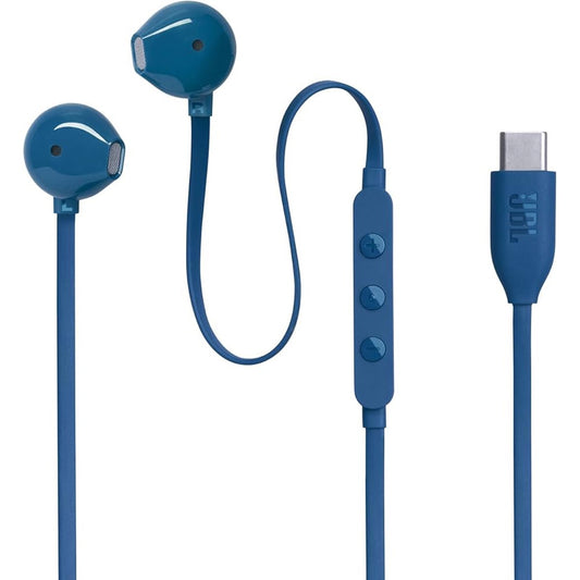 JBL - Tune 305C USB-C Wired Classic Headphones | Blue