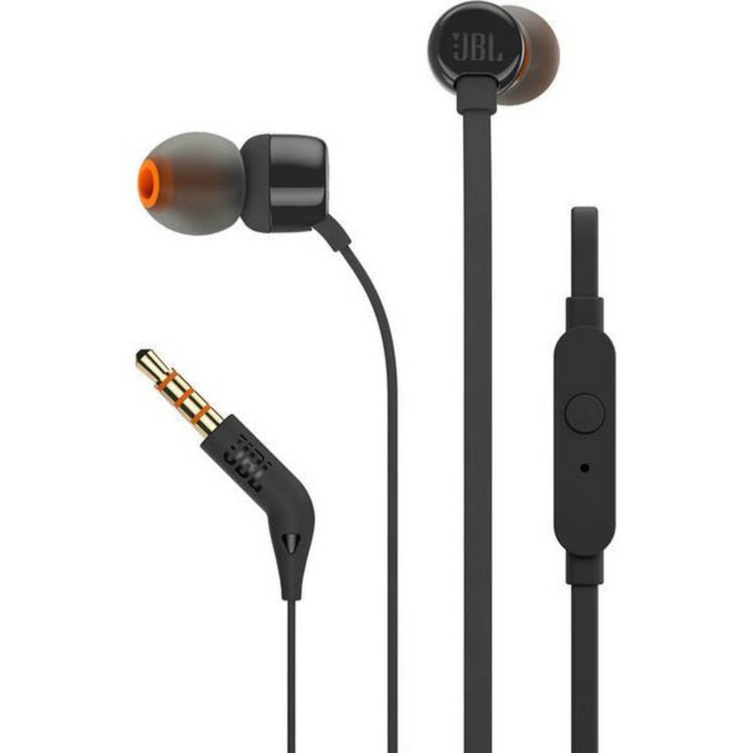 JBL - T110 In Ear Headphones | Black