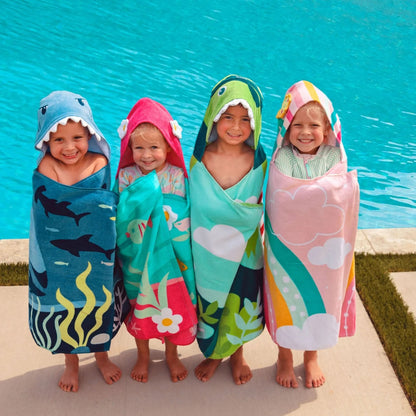 Stephen Joseph - Hooded Towel | Turtle