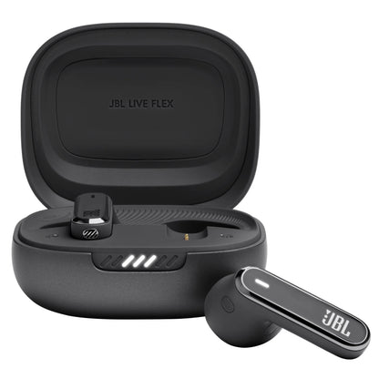 JBL - Live Flex True Wireless Noise Cancelling Earbuds | Black