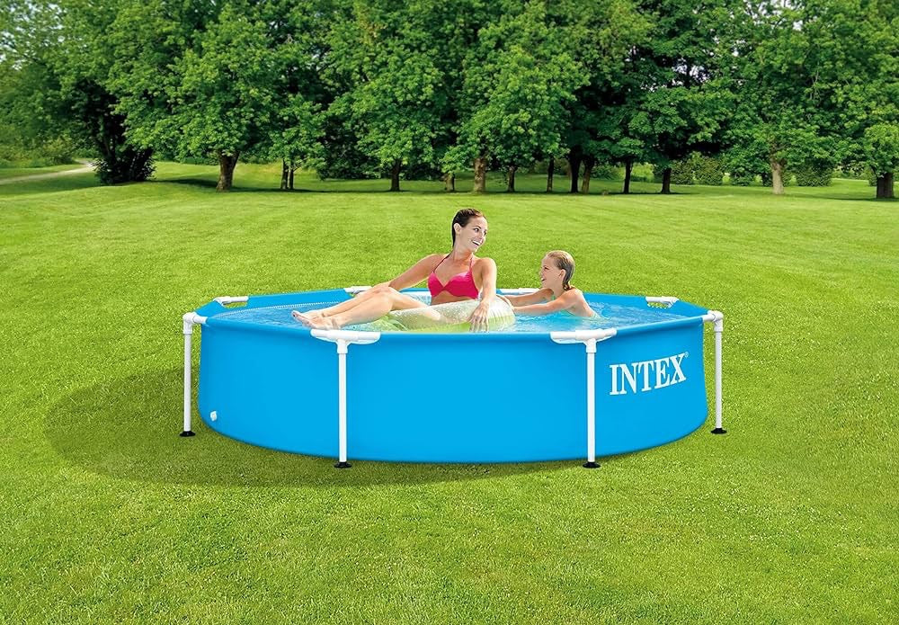 Intex -  Round Metal Frame Pool | 244x51cm