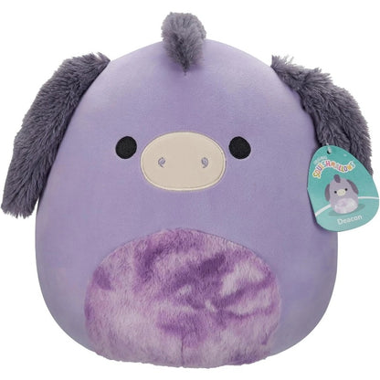 Squishmallows - Medium Plush 12" Deacon the Purple Donkey