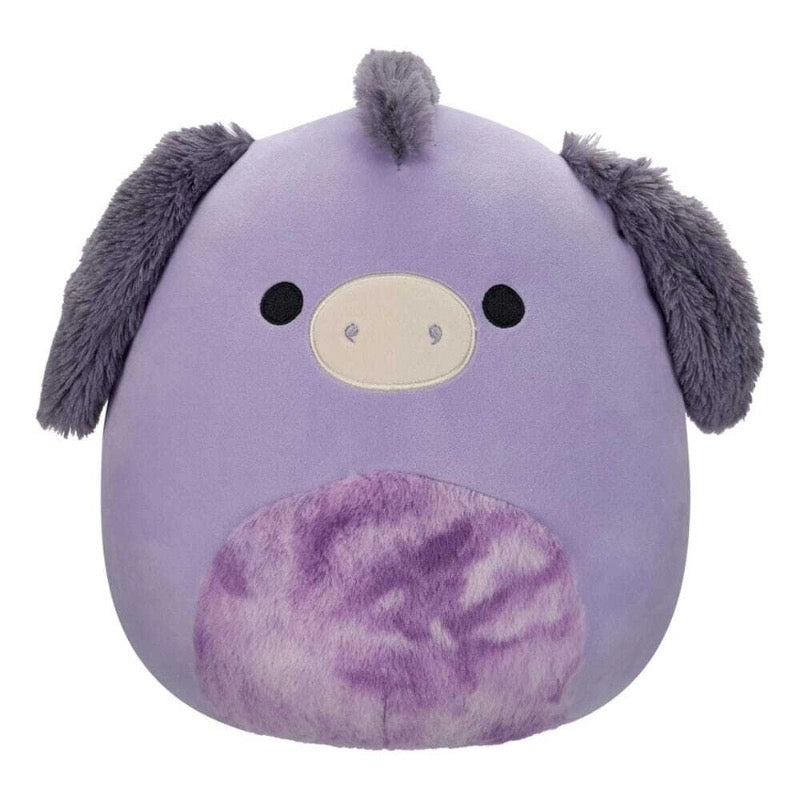 Squishmallows - Medium Plush 12" Deacon the Purple Donkey