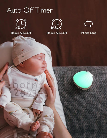 Momcozy - Little Shell White Noise Machine + Lights