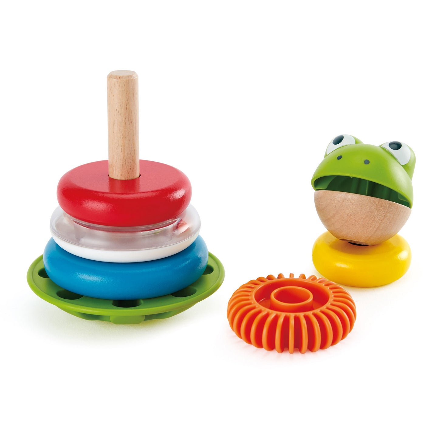 Hape - Mr. Frog Stacking Rings