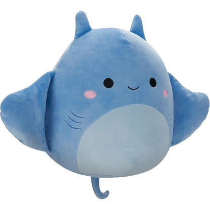 Squishmallows - Medium Plush 12" Lux the Blue Manta Ray