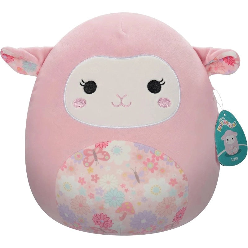 Squishmallows - Medium Plush 12" Lala the Pink Lamb