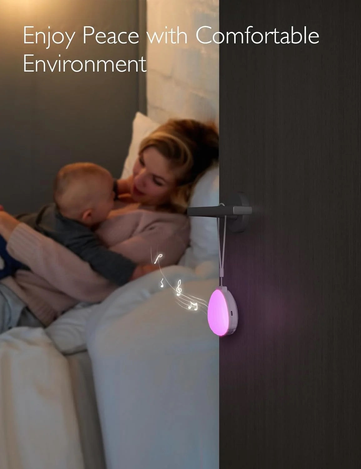 Momcozy - Little Shell White Noise Machine + Lights