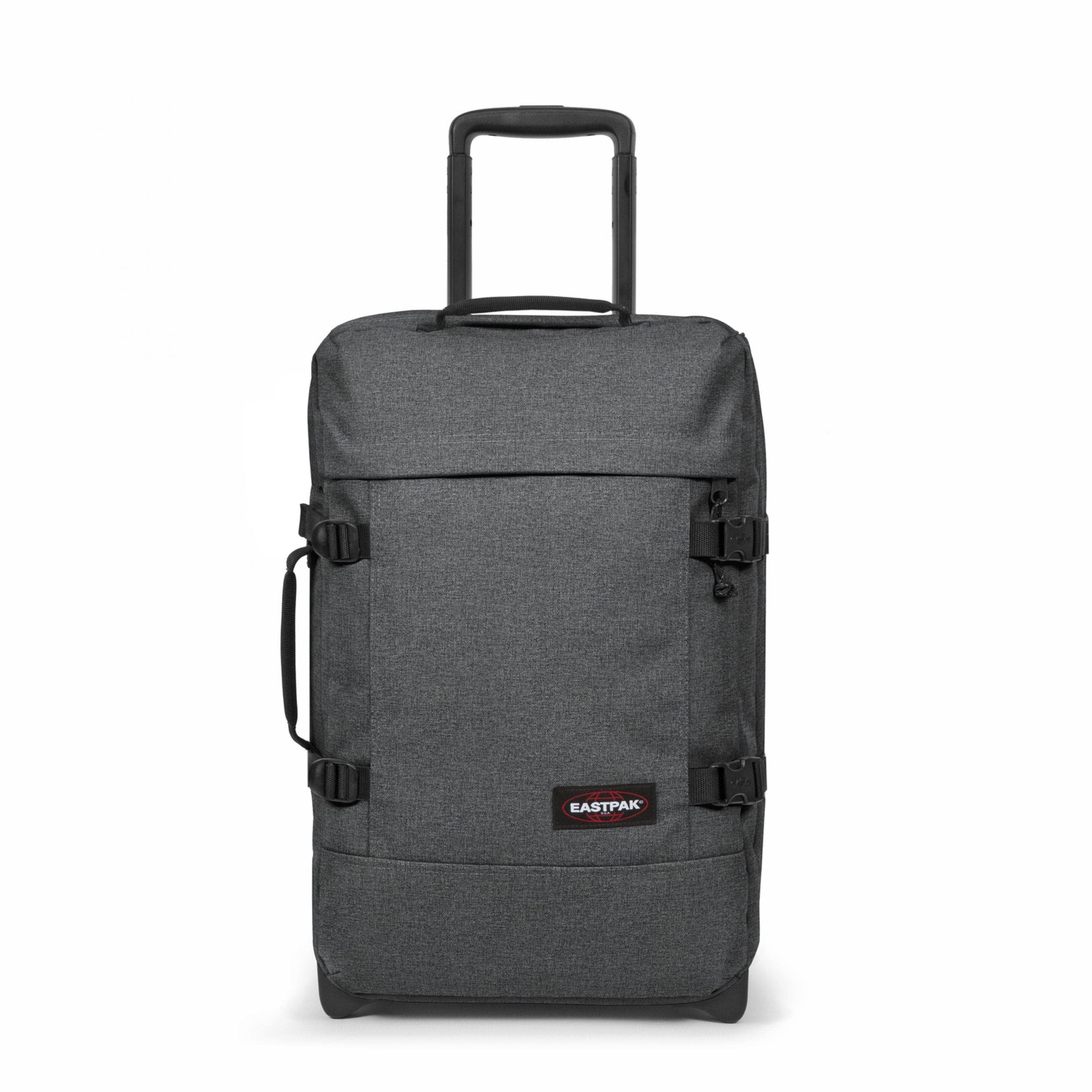 Eastpak - TRANVERZ S Cabin Sized Wheeled Luggage | Black Denim