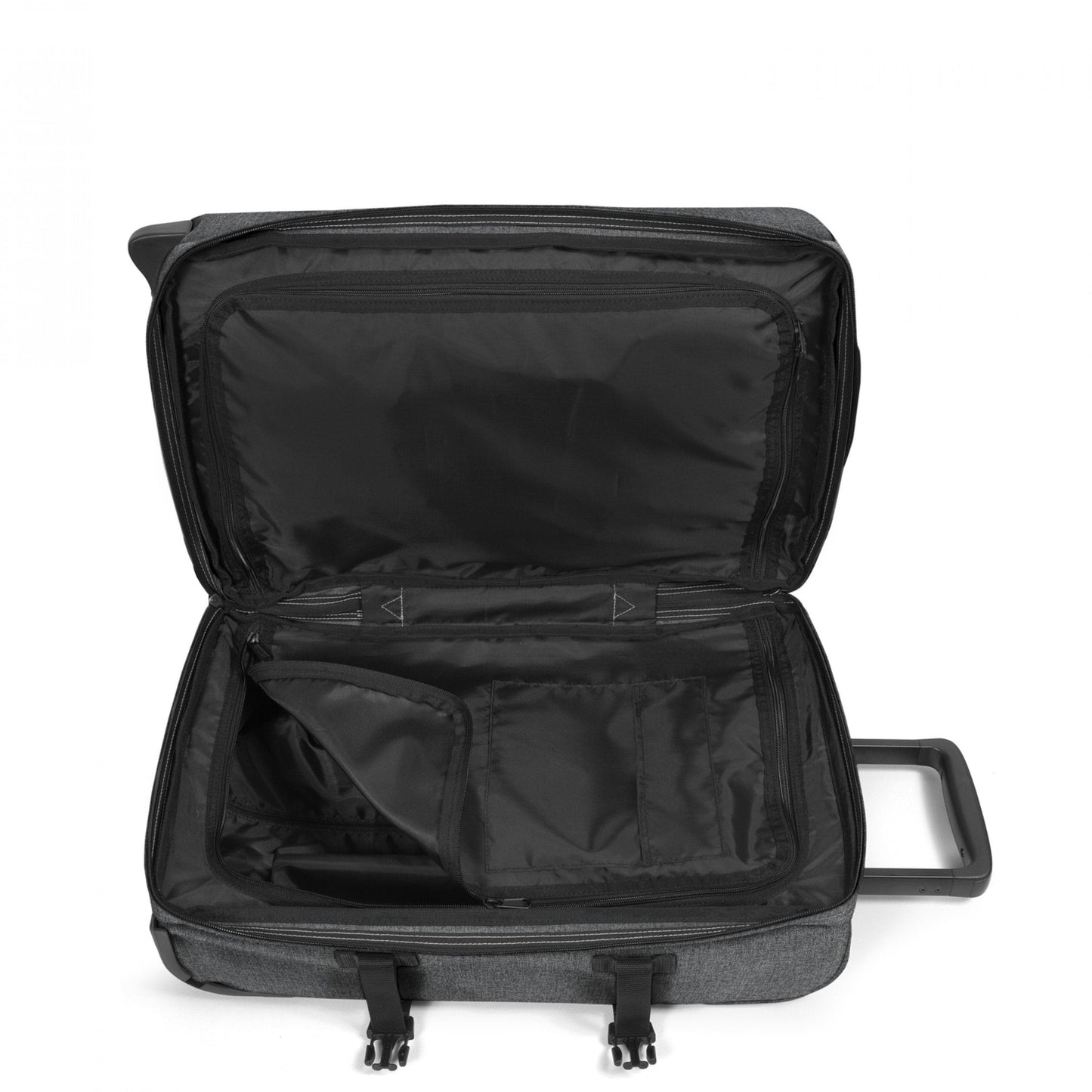 Eastpak - TRANVERZ S Cabin Sized Wheeled Luggage | Black Denim