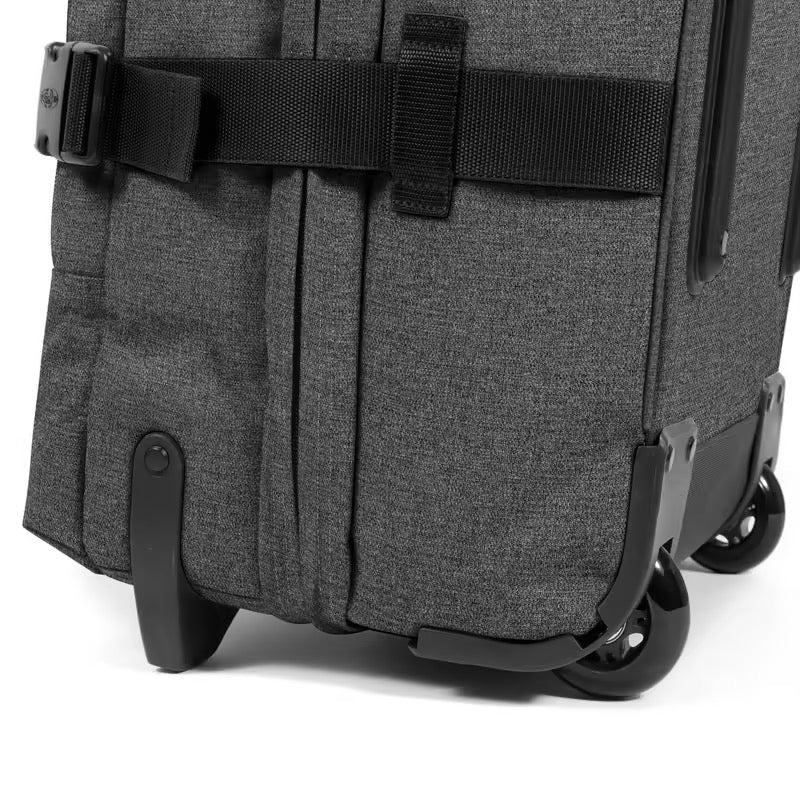 Eastpak - TRANVERZ S Cabin Sized Wheeled Luggage | Black Denim