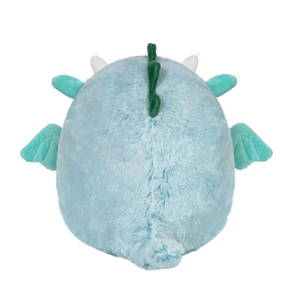 Squishmallows - Medium Plush 12" Fuzzamallows Lorelai the Teal Dragon