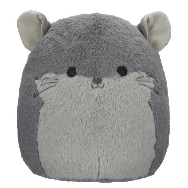 Squishmallows - Medium Plush 12" Fuzzamallows Miper the Chinchilla