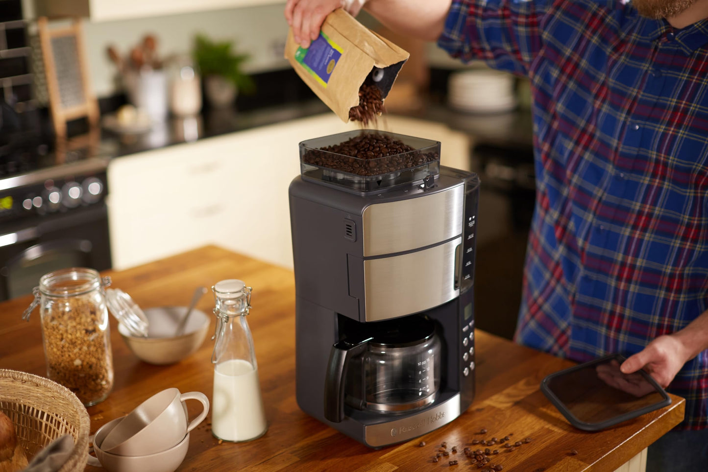 Russell Hobbs - Grind & Brew Coffee Machine | 10 Cups