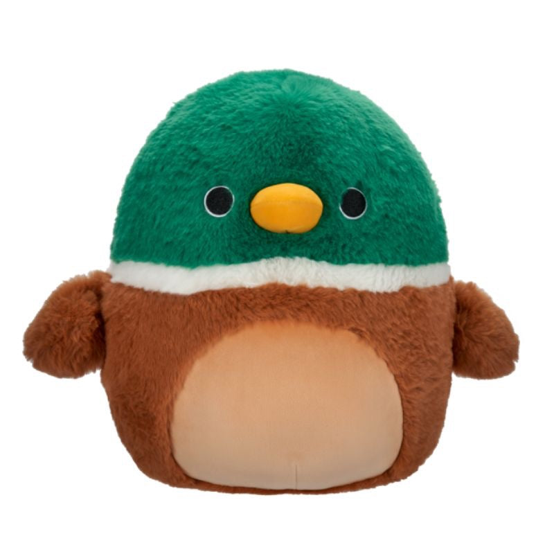 Squishmallows - Medium Plush 12" Fuzzamallows Avery the Mallard Duck