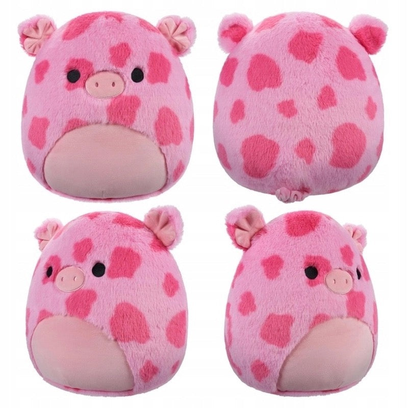 Squishmallows - Medium Plush 12" Fuzzamallows Gwnedle the Pink Spotted Pig