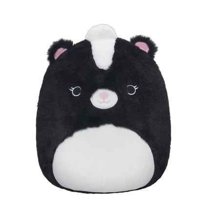 Squishmallows - Medium Plush 12" Fuzzamallows Selma the Black and White Skunk