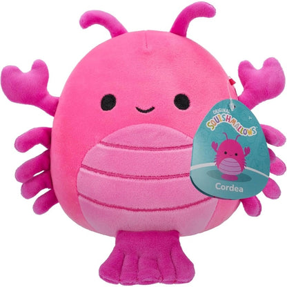 Squishmallows - Little Plush 7.5" Cordea the Hot Pink Lobster