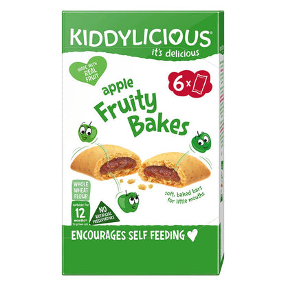 Kiddylicious - Apple Fruity Bakes | 6 Pack