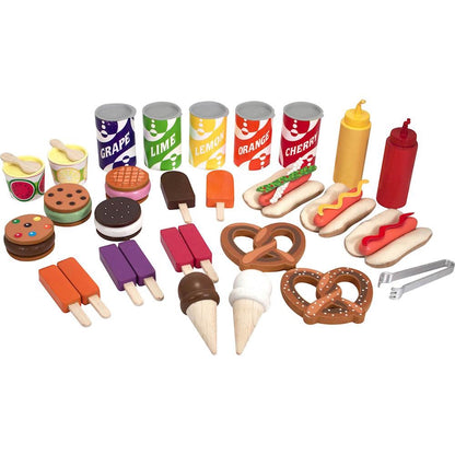 Melissa & Doug - Snacks & Sweets Food Cart