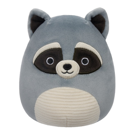 Squishmallows - Little Plush 7.5" Rocky the Grey Raccoon