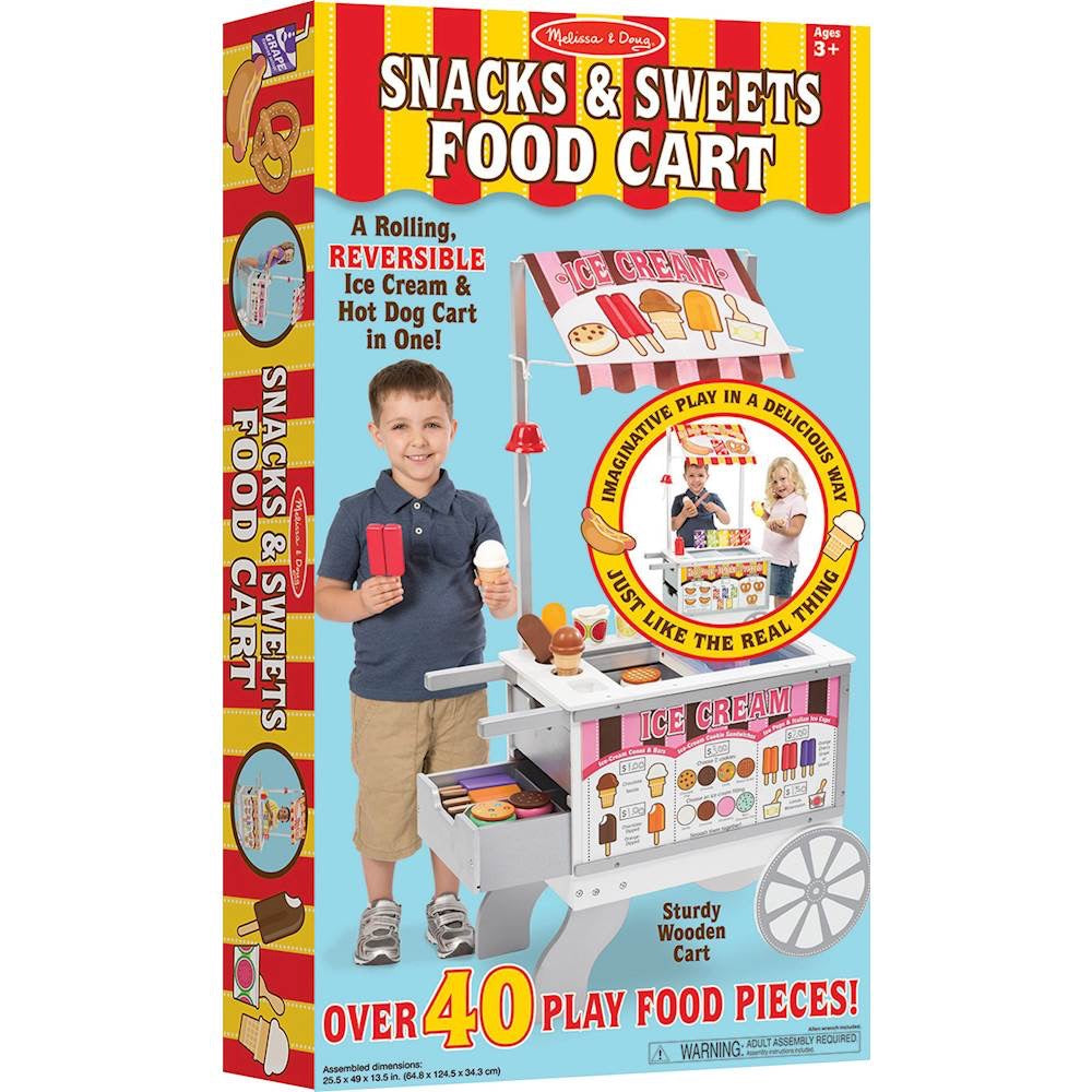 Melissa & Doug - Snacks & Sweets Food Cart