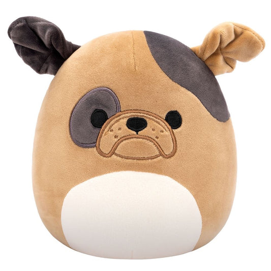 Squishmallows - Little Plush 7.5" Brown Bulldog W/Dark Brown Spots