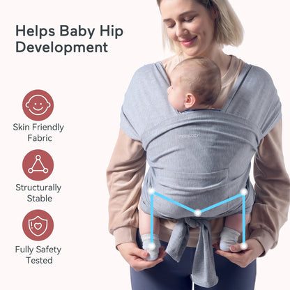 Momcozy - Baby Wrap Carrier | Air-Mesh