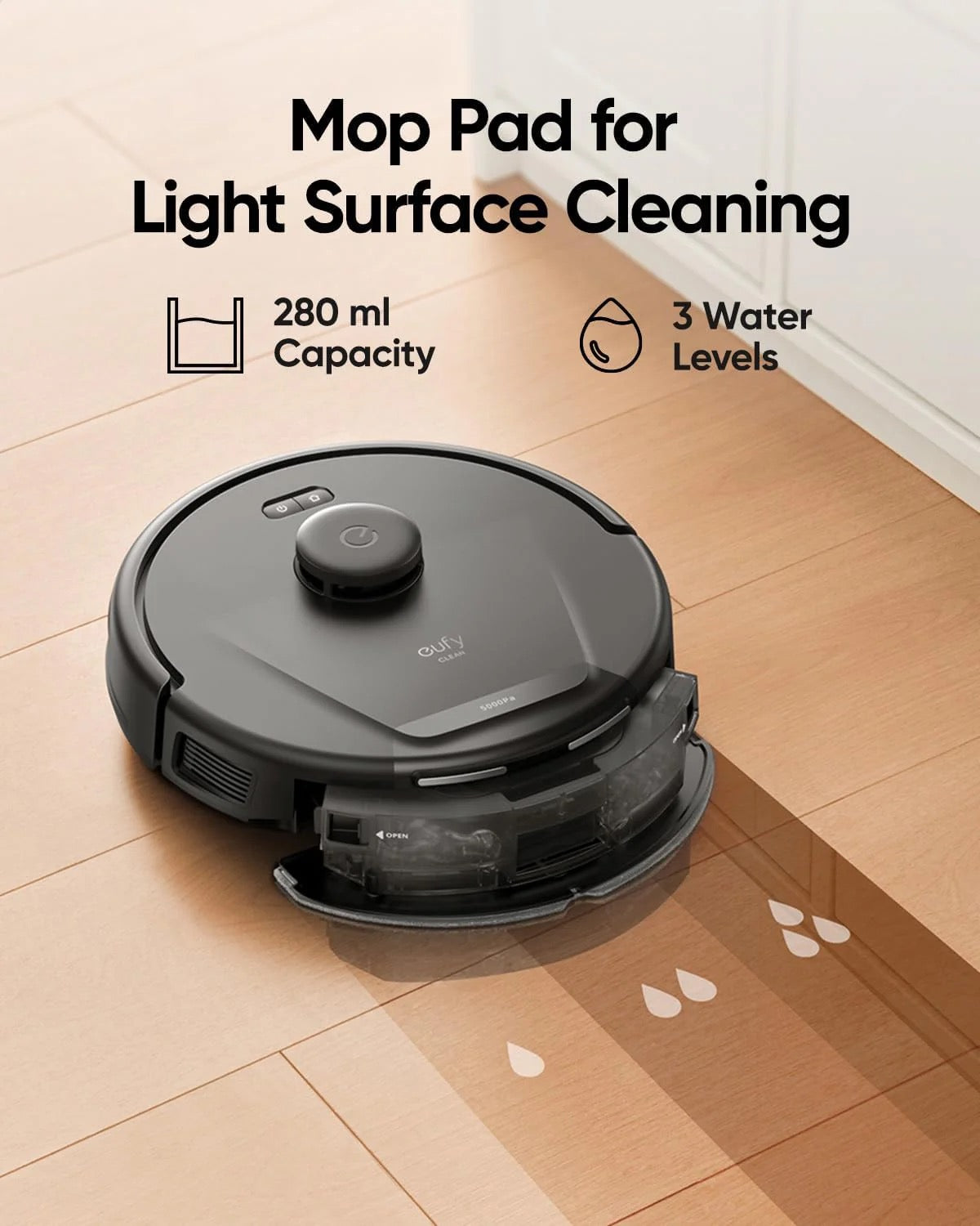 Eufy - Clean L60 Hybrid Black Robot Vacuum