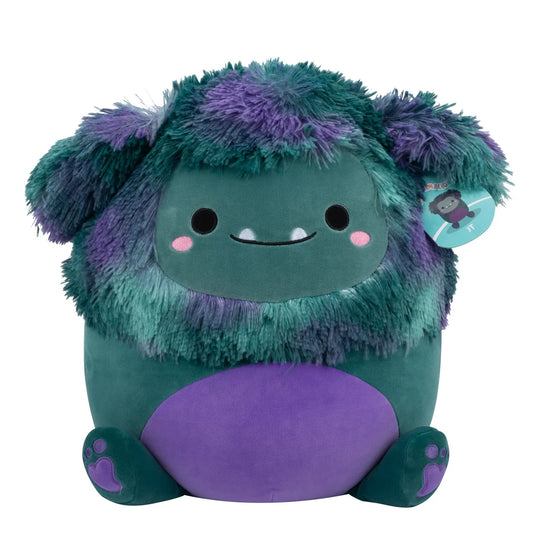 Squishmallows - Large Plush 14" Dark Teal Bigfoot W/Purple Belly