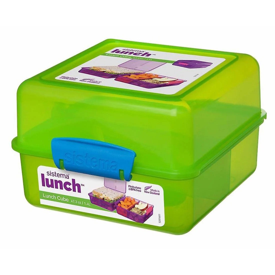 Sistema - 1.4L Lunch Cube - Coloured