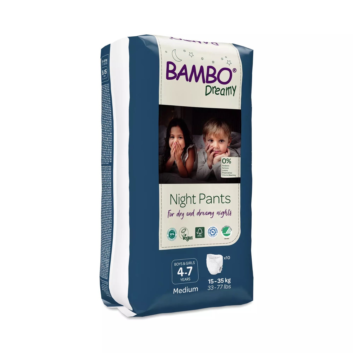 BAMBO Dreamy Night Pants | Unisex | 4-7 years | 15-35 Kg