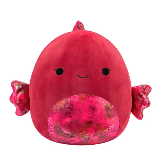 Squishmallows - Large Plush 16" Barella the Raspberry Betta Fish