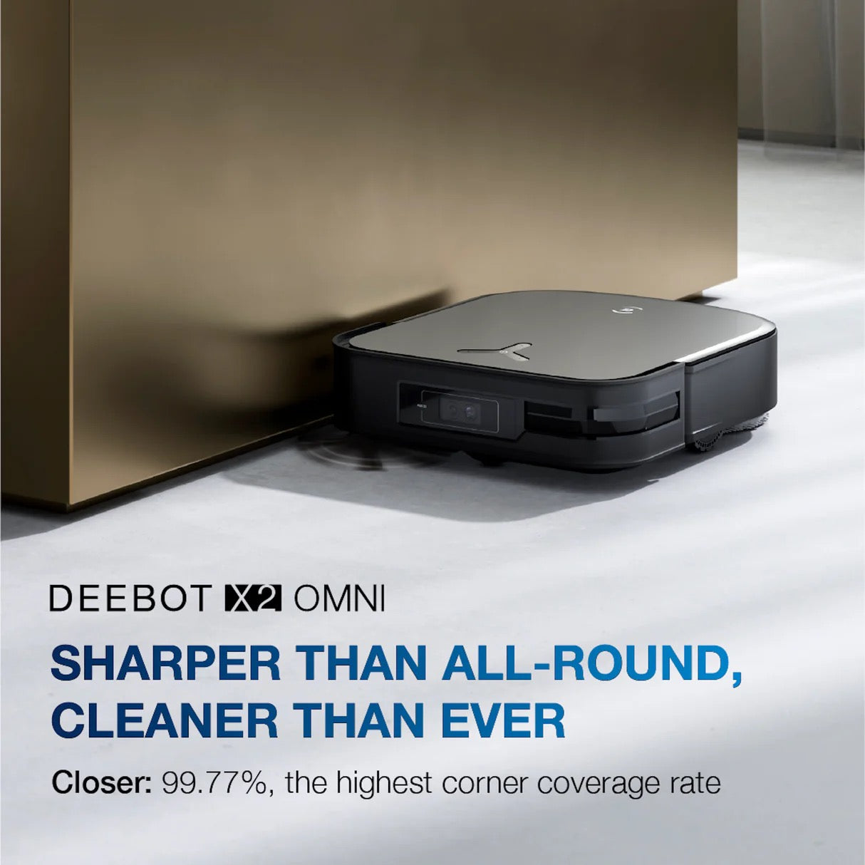 ECOVACS - DEEBOT X2 Omni Robot Vacuum and Mop, 8000Pa Suction