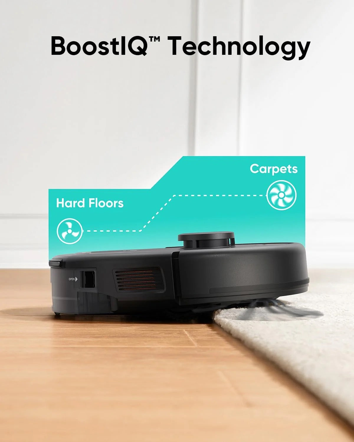 Eufy - Clean L60 Hybrid Black Robot Vacuum