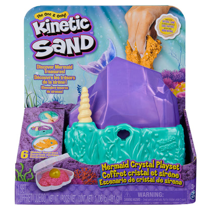 Kinetic Sand Mermaid Crystal Playset