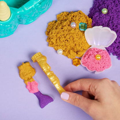 Kinetic Sand Mermaid Crystal Playset