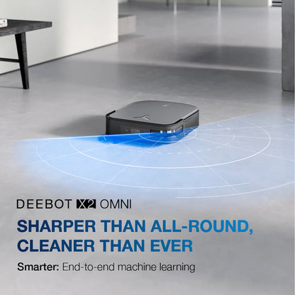 ECOVACS - DEEBOT X2 Omni Robot Vacuum and Mop, 8000Pa Suction